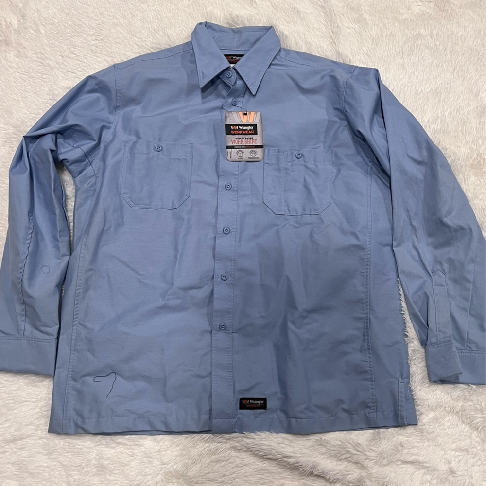 Wrangler Workshirt Longsleeves Button Up